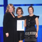 Telstra awards 2010_finalists 3 ladies accepting an award