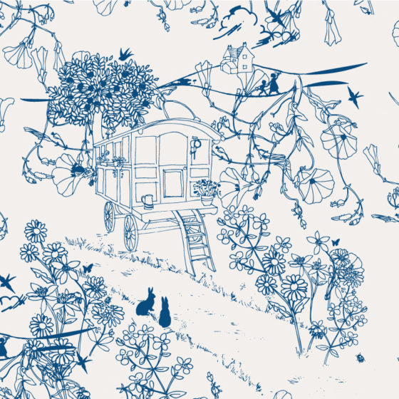 Caravan Wallpaper - Buy Online Or Call (03) 8774 2139