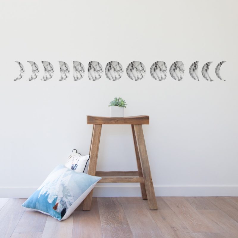Marble Moons Wall Stickers