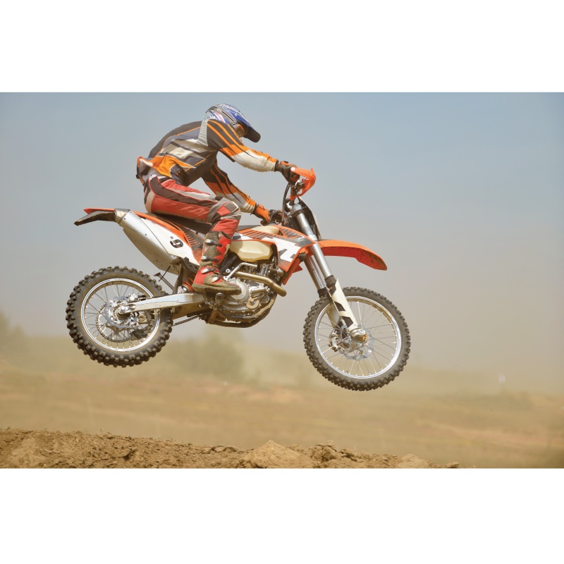 Motorcross removable wall poster