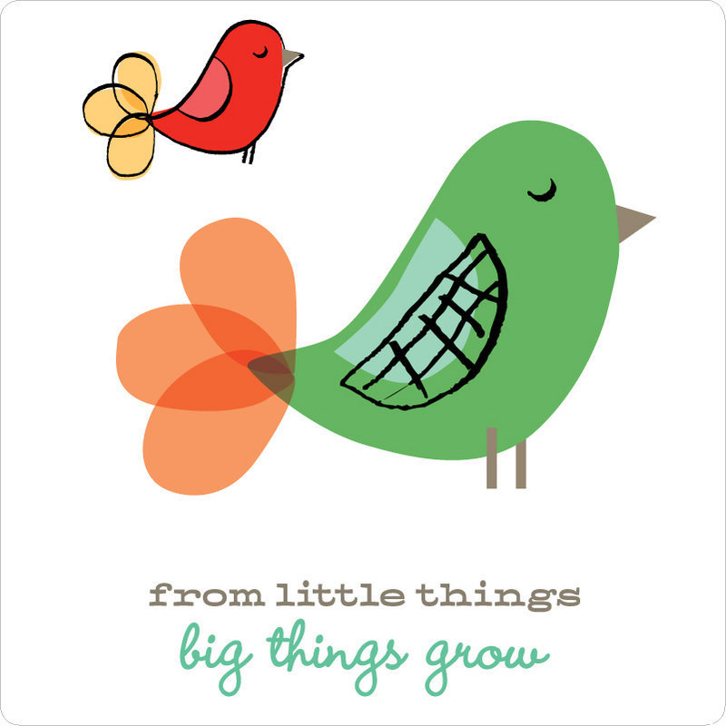 From little things removable wall stickers by Printspace