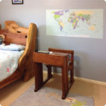 World Map wall poster in the Tasdemir home|As seen in the Menz home|World Map wall poster seen in Carlisle Homes