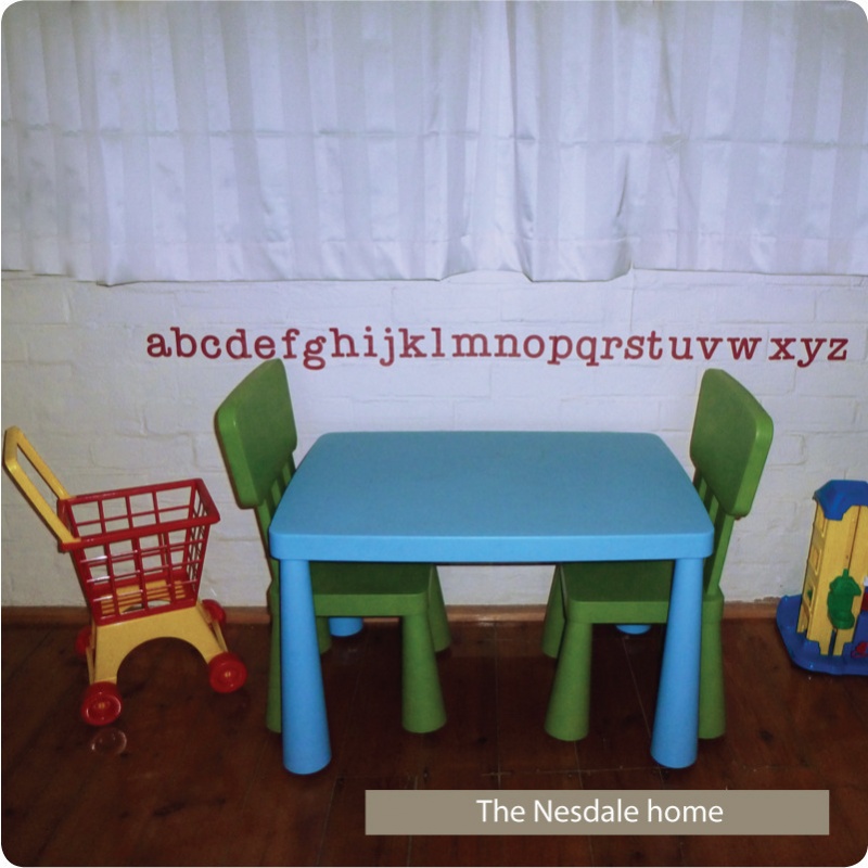 alphabet wall decals