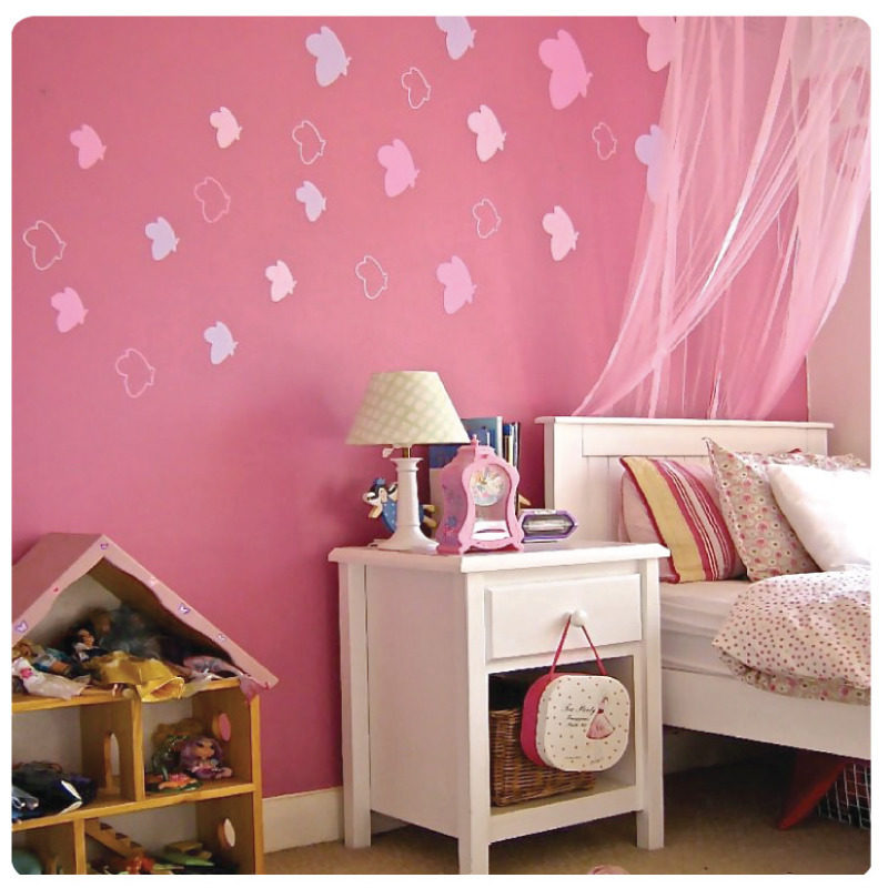 Butterflies removable wall stickers