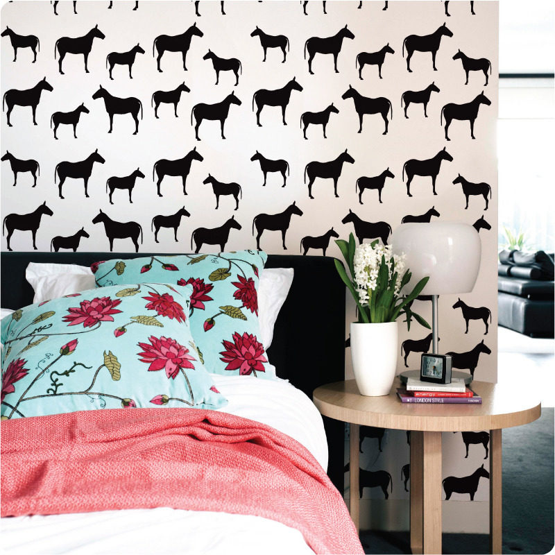 Horses removable wallpaper Australia for walls by Curio and Curio