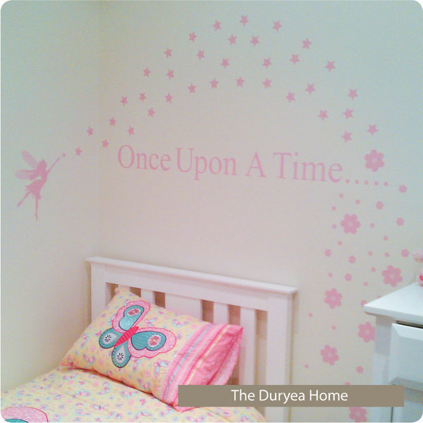 Fairy Story removable wall stickers in girl's room