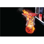 Basketball Fire Poster
