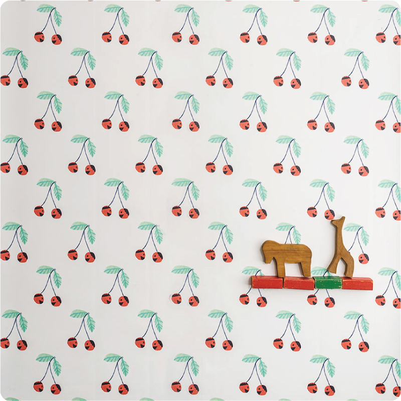 Cherri Cherri removable wallpaper Cherri Cherri