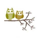 wall stickers in greens