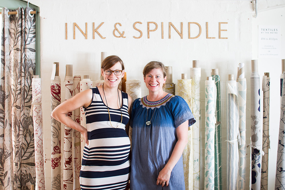 Ink and Spindle partnership with The Wall Sticker Company