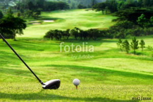 Custom Sports Mural Image - Golf