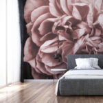 Blush Rose wall mural