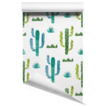 Cactus removable wallpaper design 2