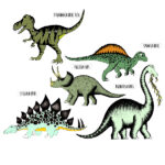 Dino Raw NEW Dino Raw LARGE 5 PACK TRI BRONTO SPINO STEGO TREX_PF