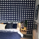 Gingham wallpaper
