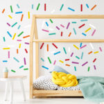 DIY colorful kid’s bedroom interior