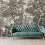 Ruins Landscape Mural