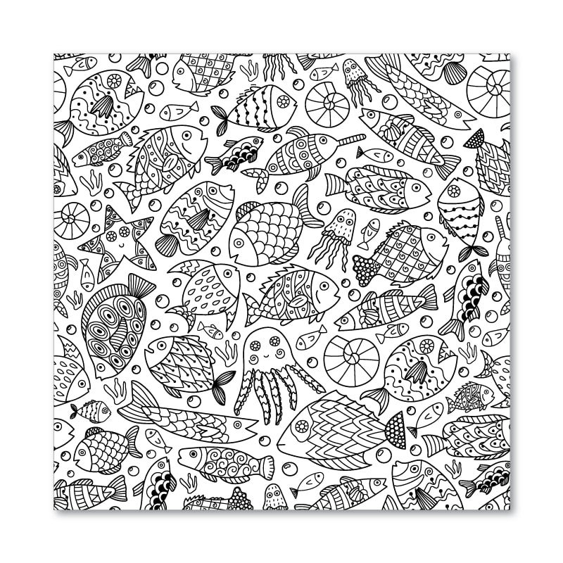 Mindfulness Wall Sticker Fish