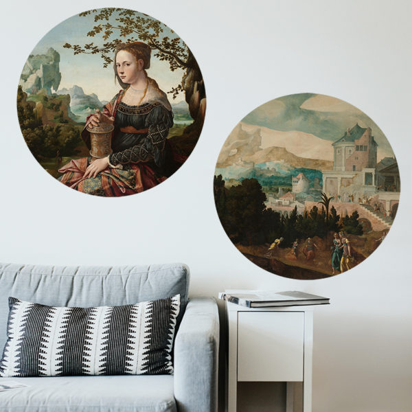 Round Wall Art Decal - Buy Online Or Call (03) 8774 2139