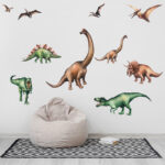 Dinosaur Wall Decals Lifestyle