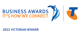 Telstra Award Winner logo
