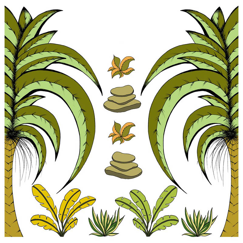 jungle palm pack