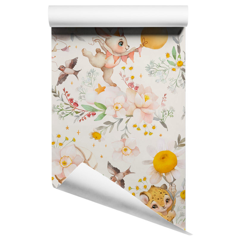 Magical Baby Animals wallpapers garden roll